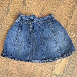 Classic Blue Denim Skirt for Kids